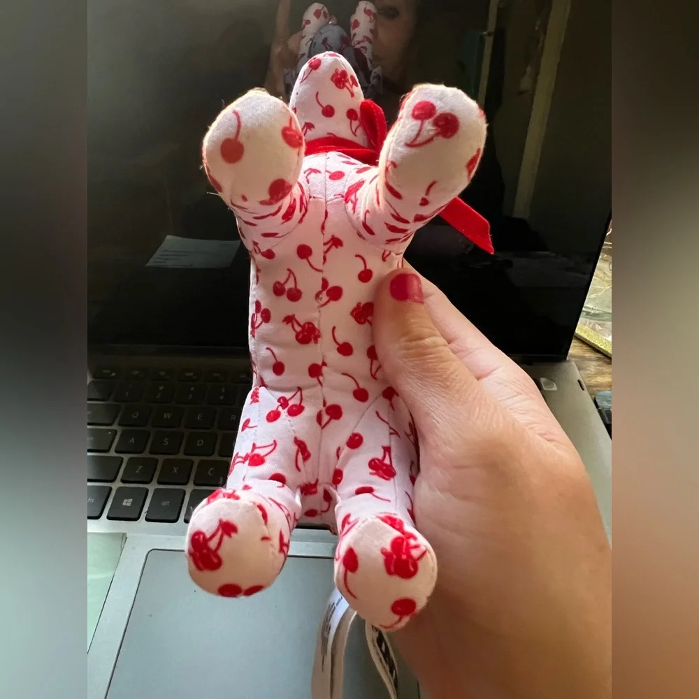 PINK Victoria's Secret Cherry Print Dog - Picture 5 of 5